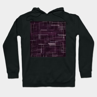 Mocha lines pattern Hoodie